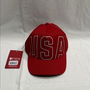FIGS Bold Red Team USA Cap